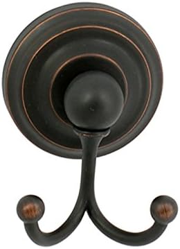 Better Home Dolores Park Robe Hook | Traditional Bathroom Towel and Robe Hook - Dark Bronze