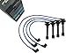 High Performance Low Resistance Racing Spark Plug Wires Fits Integra 1.8L 1990 1991 1992 1993 CR-V CRV 2.0L 1999 2000 2001 Blue