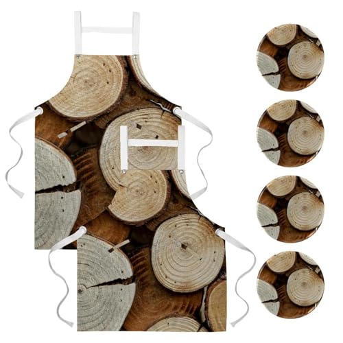 Tablier de cuisine pour restaurant bistrot nettoyage lot de 2
