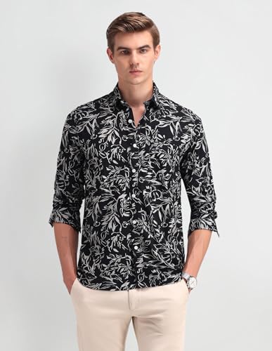 Image of Arrow Men's Solid Slim Fit Shirt