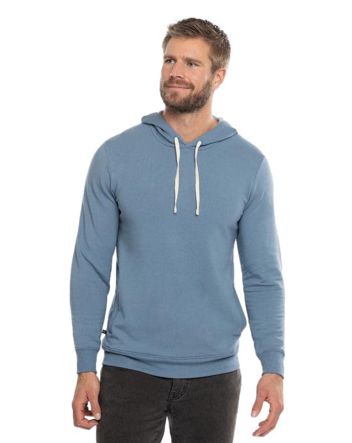 TravisMathew Cloud Hoodie, Copen Blue, 3XL