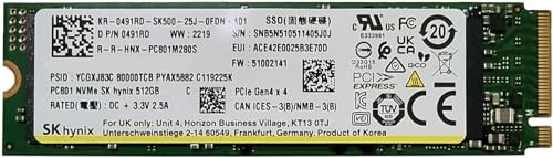 Image of SK hynix 512GB Gaming Gen4 M.2 2280 PCIe NVMe Internal Solid State Drive (SSD) - Stream Deck, Laptop & Desktop Compatible