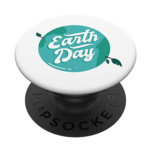 Earth Day Illustrations April Planet Nature Environment PopSockets PopGrip Intercambiable