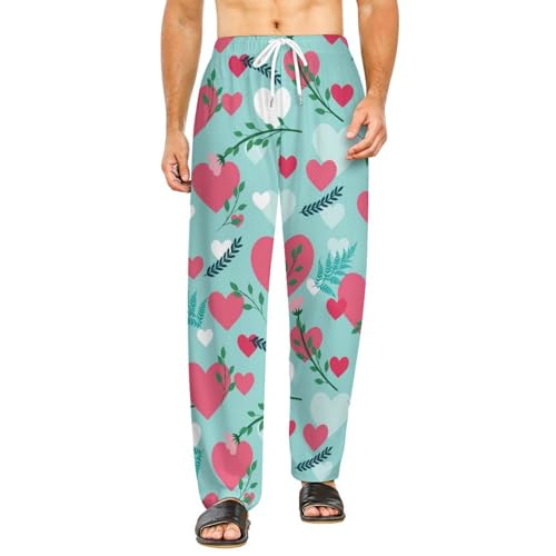 Bas de pyjama femme Amour Rose, l'excellence du pantalon de nuit fluide