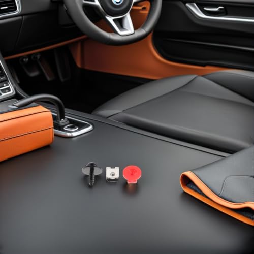 Kit de sujetadores de plástico Mipcase con pernos de acero para motor 5