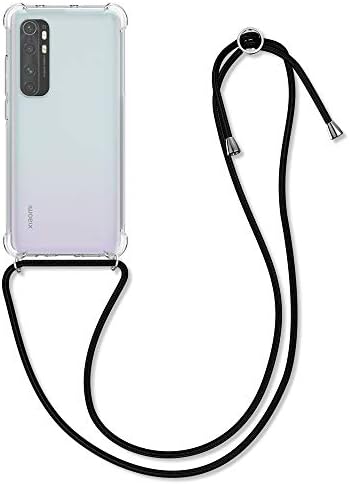 kwmobile Custodia Compatibile con Xiaomi Mi Note 10 / Note 10 Pro Cover - Back Case per Smartphone in Silicone TPU - Protezione Gommata - nero matt