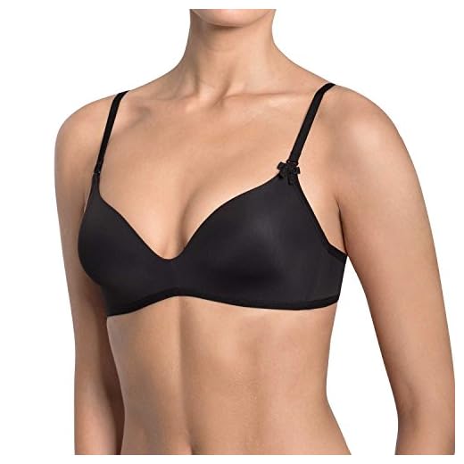 Sloggi Damen BH Wow Comfort P, Schwarz (Black 04), Gr. 70B