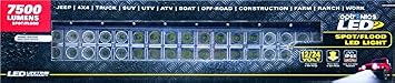 Optronics UCL20CB Led Light Bar White, 22, 40 Diode, Spot/Flood Beam, 9 30 V, 120 W