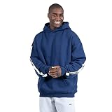 SMILODOX Herren Hoodie Xavier - Oversize Fit Langarm Oberteil mit Kapuze und Tunnelzug, Größe:S, Color:Dunkelblau