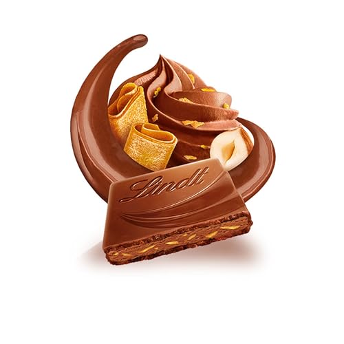 Lindt - Tablette CRÉATION Praliné Feuilleté - Chocolat au Lait, 150g (Lot de 2)