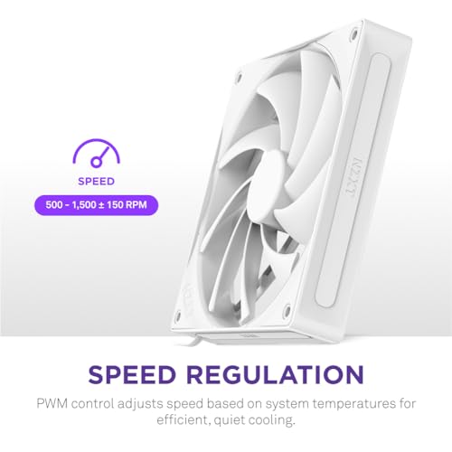 Image of F140Q - 140mm Quiet Airflow Fans - Single - White