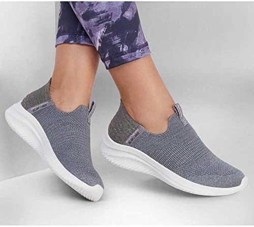 skechers grey ultra flex trainers