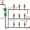 201 PCS Micro Drip Irrigation Kit, 50m/165ft Garden Irrigation DIY System Garden Irrigation Adjustable Nozzle, Automatic Watering Kits for Garden, Greenhouse, Lawn, Patio,Terrace Plants etc