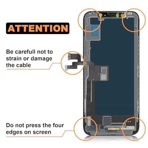 Moautodc For Iphone X 10 Screen Replacement Kit: Moautodc For Iphone X Lcd Display Screen,5.8 Inch Screen For Iphone Digitizer X thumb #2