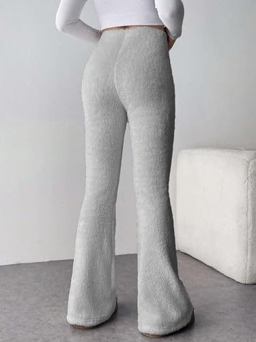 Image of KOTTY Women's Coral Fabric Flared Fit Pant - Super Soft Thermal Design for Stylish Cold Weather Comfort