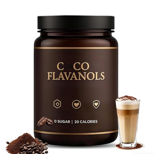 Flavanol de cacao naturel en poudre pour bien-être et tonus