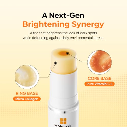 Image of Dr.Melaxin Mela-C.E Ferulic Core Multi Balm Dark Spots, Dark Circles & Fine Lines, Vitamin C.E + Ferulic Acid, Retinal, Korean Anti-Aging Glow Treatment Stick, 0.35 oz, 10g