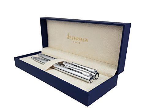 Waterman - Graduate : Parure Stylo Plume de taille fine + Stylo Bille