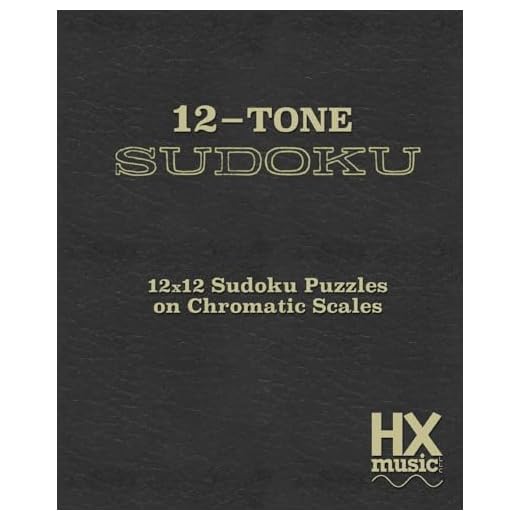 12-Tone Sudoku: 12x12 Sudoku Puzzles On Chromatic Scales