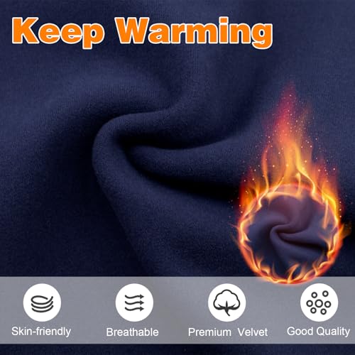 3 Pack Neck Gaiter Winter Warmer Fleece Face Mask Cover for Cold Weather Windproof Scarf for Men & Women3