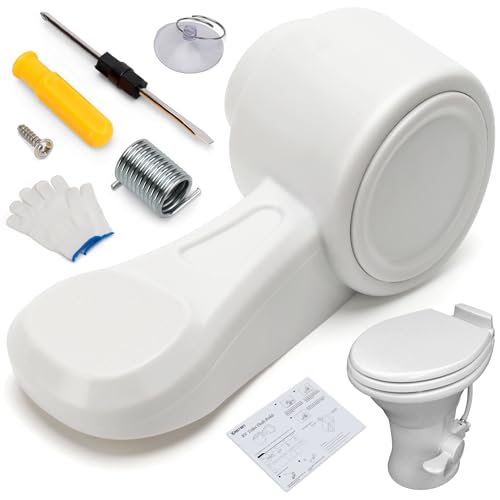 Xastro Upgraded RV Toilet Flush Pedal Replacement for Dometic 300/310/320/321 Foot Pedal Repair Complete Kit for Dometic RV/Camper Toilets