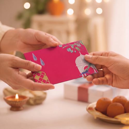 Image of Amazon Pay Physical Gift Card | Ethnic Pink | Next-day Delivery | 1-year Validity | Ideal gift for your loved ones with freedom of choice