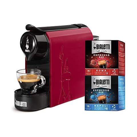 Bialetti Gioia, Máquina de Café Espresso por Aluminio Cápsulas Cover