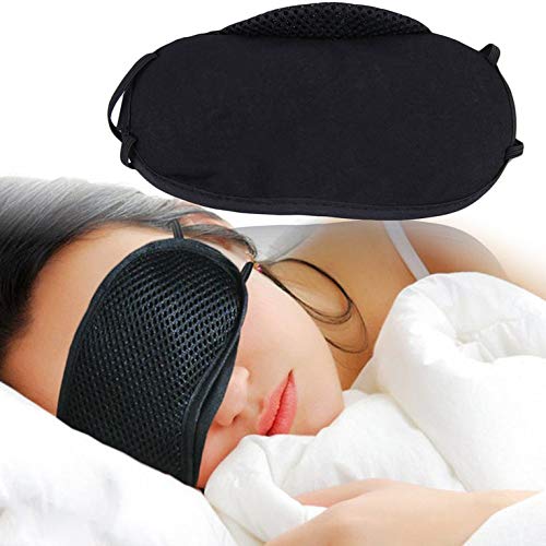 Fulshi Máscara de dormir confortável e super macia para os olhos com alça ajustável, o melhor auxíli