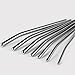 A Set of 3 Pieces 220mm Men's Smooth Metal Urethral Fitness Probe Curved Stainless Steel Exercise Protection Accessory-usM65 (3 pcs(7mm+8mm+9mm))