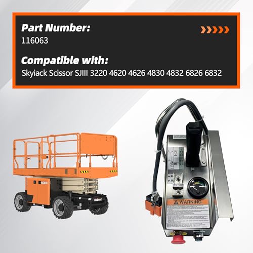 Image of 116063 Control Box Compatible with SkyJack Scissor Lift SJIII 3220 4620 4626 4830 4832 6826 6832