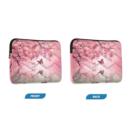 Funda para portátil 13-14 pulgadas butterfly resistente al agua miniatura 2