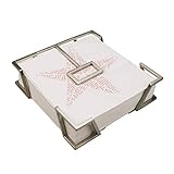 ArtsOnDesk Modern Art Dinner Napkin Holder - st216 Stainless Steel Satin Finish Patent Applying for-