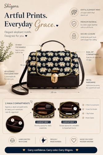 Image of designer Satchel Hand Bags for Women Stylish | cross body sling Bag | Purse | Travel | Office |for daily use /Birthday Gift for Wife /Mother | Rakhi Gifts for Sisters