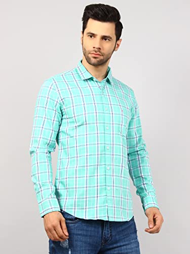 Image of TIM PARIS Men's Classic Cotton Shirt Stylish and Comfortable for Everyday Wear