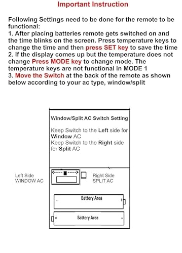 Image of Ac Remote comaptible for Hitachi Split and Window Ac Remote (with Backlight) 1.5 ton, 1 ton, 2 ton 3 Star 5 Star (AC-59) Suitable for Hitachi with Backlight Screen