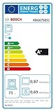 Bosch HBG675BS1 Serie 8 Einbau-Backofen / A+ / 71 L / Edelstahl / Klapptür / TFT-Display / 13 Beheizungsarten / AutoPilot 10 / EcoClean Direct / 4D Heißluft / Schnellaufheizung - 13