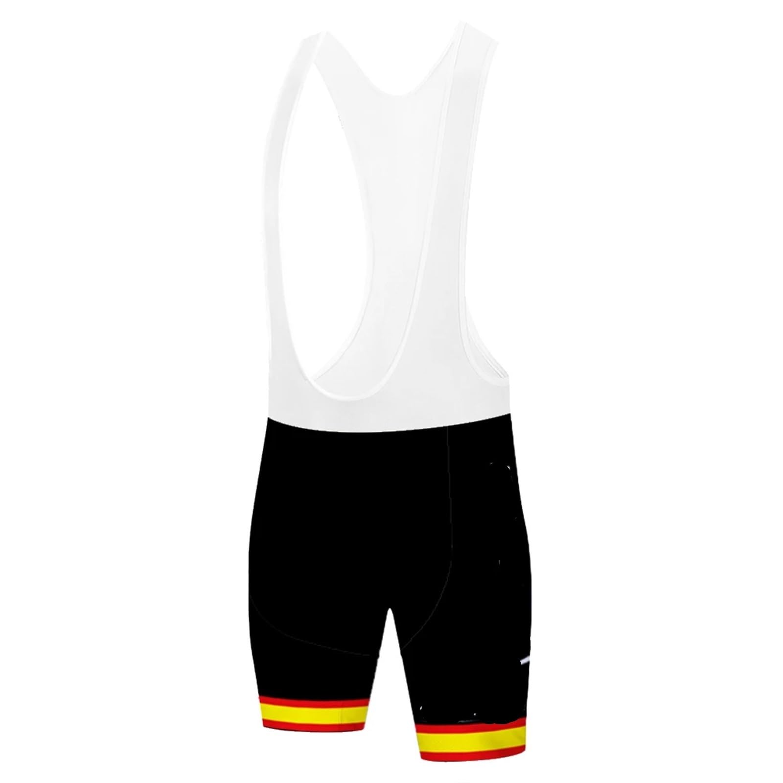 Pantaloncini Bici Uomo Pantaloncini con Bretelle da Ciclismo Imbottitura in Gel da Ciclismo 12D Tuta da Bicicletta Uniforme MTB Abbigliamento da Ciclismo da Uomo