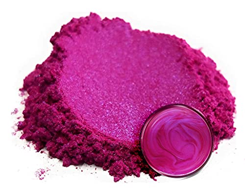 Eye Candy Pigments Premium Purple Mica Powder - Wisteria Purple (50gr) - for Epoxy, Resin, Soap, Paint, Woodworking, Acrylic Pouring, Bath Bombs, Fishing Lures - DIY Arts and Crafts Additive