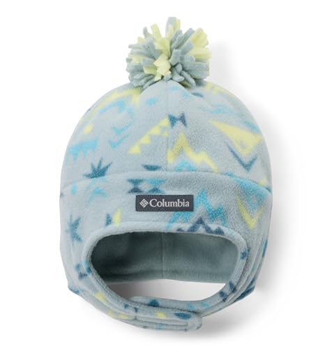 Columbia Youth Frosty Trail II Earflap Beanie, Crushed Blue Peaked, L/XL