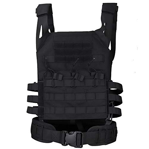 Cinturón de combate Molle acolchado DETECH de nylon 1000D resistente para uso táctico 3