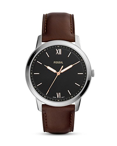 Preisvergleich Produktbild Fossil Herren Analog Quarz Uhr mit Leder Armband FS5464