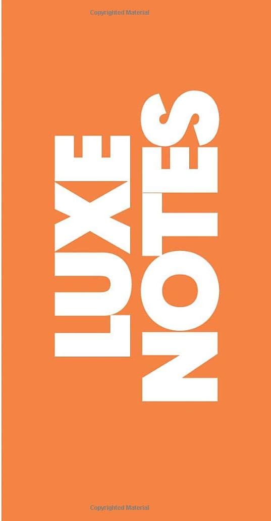 Notebook: Luxe Notes