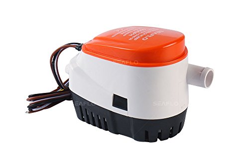 Pompe de cale 12V 750 GPH automatique LIGHTEU Seaflo intégrée