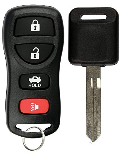 Llave de encendido sin llave para coche Nissan Infiniti negro KeylessOption KBRASTU15