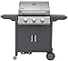 Produktbild Tepro Gasgrill 'Westmont', 3 Edelstahl-Brenner je ca. 3,5 kW, Gesamtleistung max. 10,5 kW, Grillfläche: ca. 56 x 40 cm, Warmhaltefläche: ca. 55 x 12 cm | 52 x 129 x 114 cm, 3168