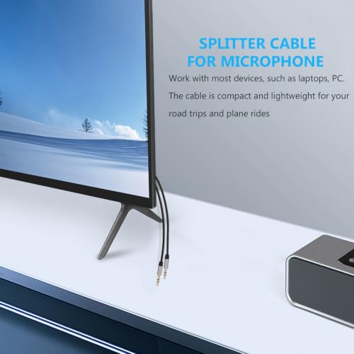Cable de audio macho a macho Jack de nylon Housoutil miniatura 4