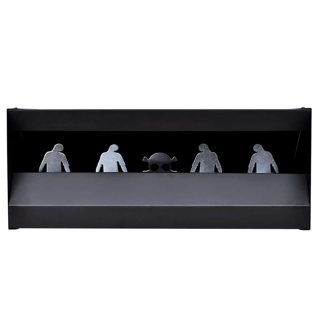 vidaXL Magnetic Knockdown Pellet Catcher Target, Steel Construction, 4+1 Wild Boar Design Targets, Suitable for Air Rifles, Pistols, BB-Guns, Wall Mountable or Free-Standing, Safe Shooting Practice