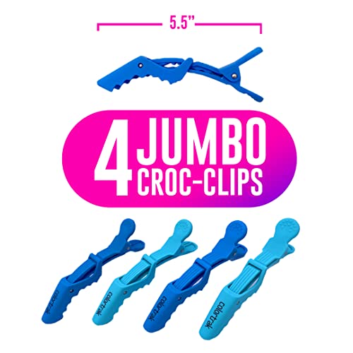 Colortrak Croc Clip Bucket, 12 Clásicas Pinzas para Cabello miniatura 4