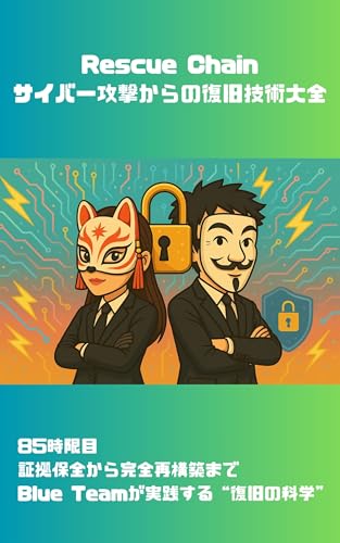 Rescue Chain──サイバー攻撃からの復旧技術大全: 85時限目:証拠保全から完全再構築まで、Blue Teamが実践する“復旧の科学” Wizard of Hiro (Wizard Hiro's code)
