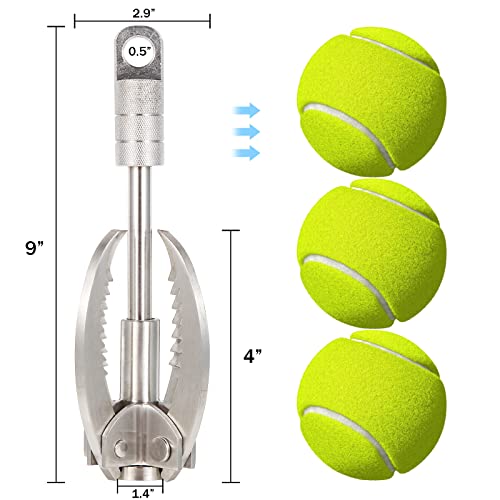 Grappling Hook - Grapple Claw - Multifunctional Heavy Duty Stainless Steel with 4 Enhanced Grip Claws for Hiking & Camping, Large Throwable Grapple Claw - Thumbnail 3